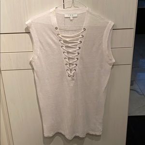 IRO lace up top